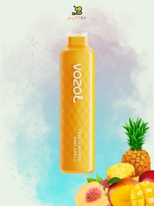 VOZOL-ALIEN-4000-PEACH-MANGO-PINEAPPLE